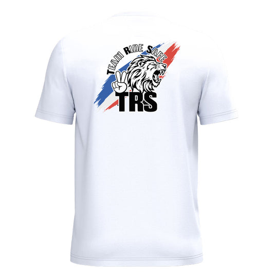 T-shirt unisexe à manches courtes col rond - TRS FULL TRICOLORE
