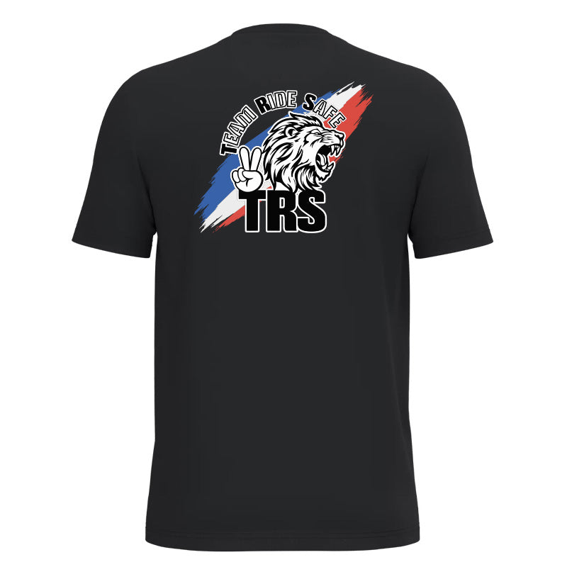 T-shirt unisexe à manches courtes col rond - TRS FULL TRICOLORE