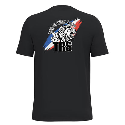 T-shirt unisexe à manches courtes col rond - TRS FULL TRICOLORE