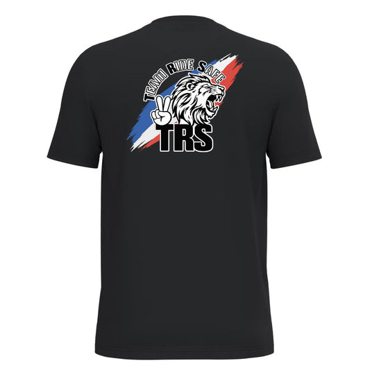 T-shirt unisexe à manches courtes col rond - TRS FULL TRICOLORE