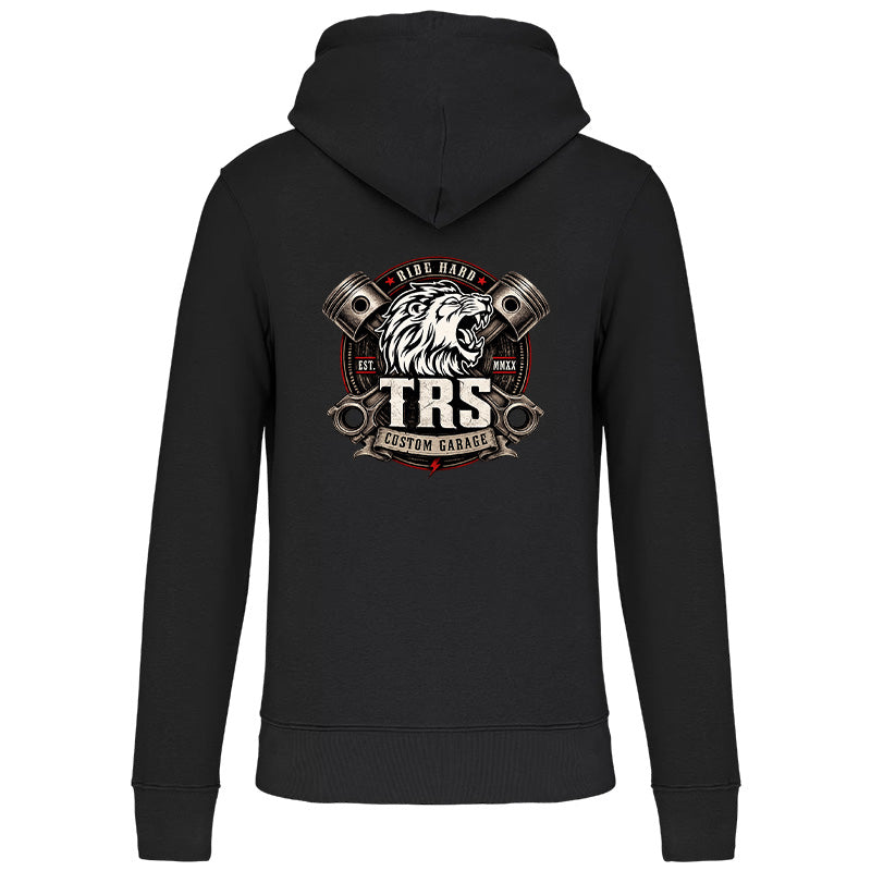 Sweat-shirt écoresponsable à capuche - TRS PISTON