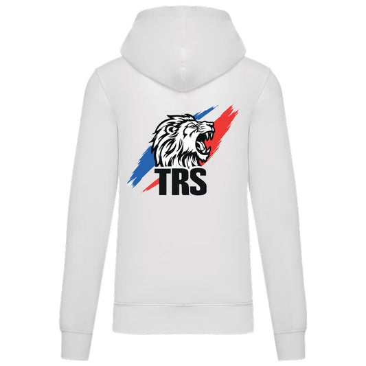 Sweat-shirt écoresponsable à capuche - TRS TRICOLORE