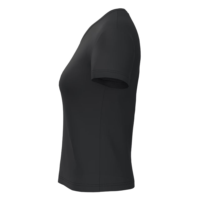 T-shirt à manches courtes col V femme - TRS MULTI
