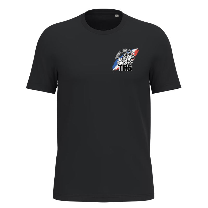 T-shirt unisexe à manches courtes col rond - TRS FULL TRICOLORE