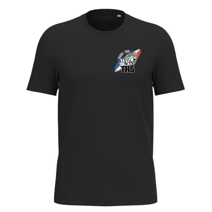 T-shirt unisexe à manches courtes col rond - TRS FULL TRICOLORE