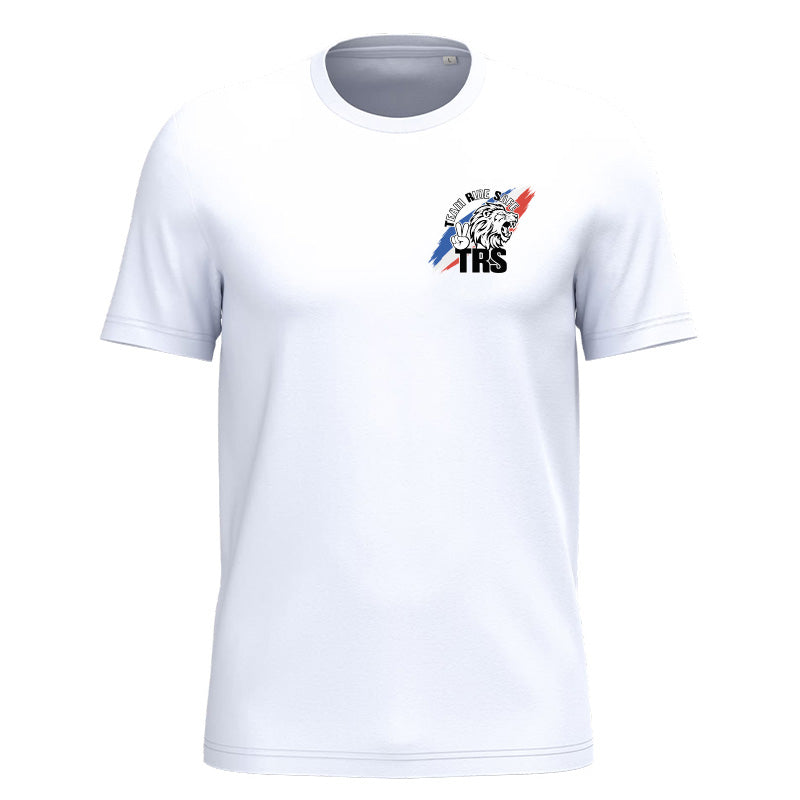 T-shirt unisexe à manches courtes col rond - TRS FULL TRICOLORE