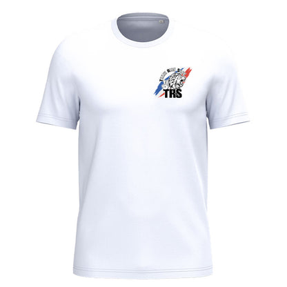 T-shirt unisexe à manches courtes col rond - TRS FULL TRICOLORE