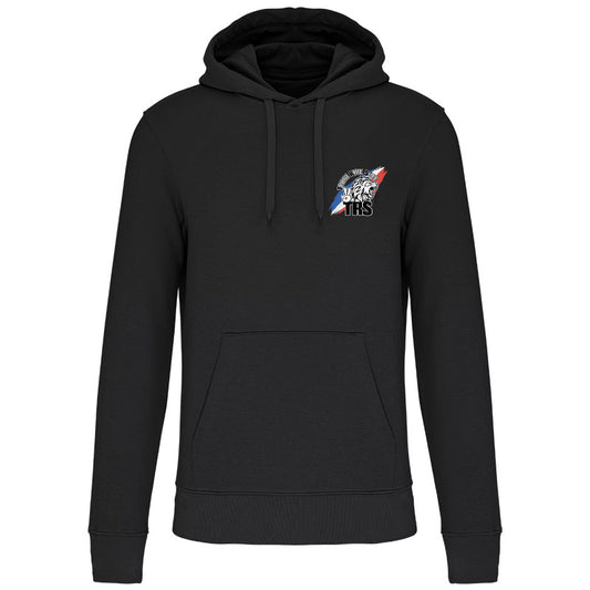 Sweat-shirt écoresponsable à capuche - TRS FULL TRICOLORE