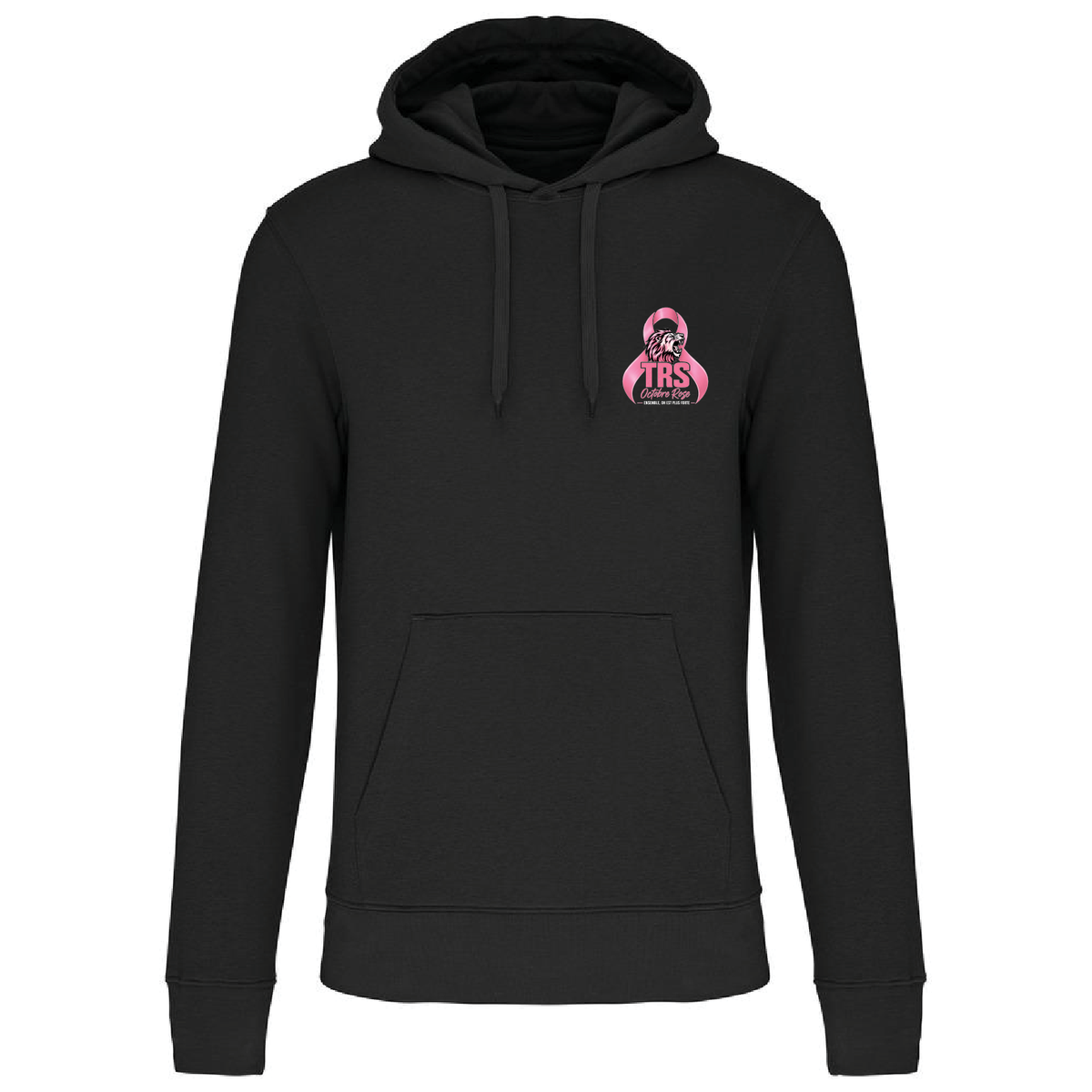 Sweat-shirt écoresponsable à capuche - ROSE