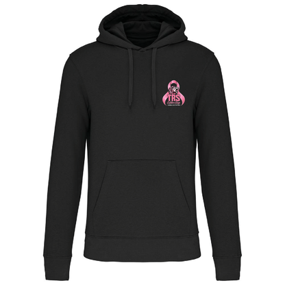 Sweat-shirt écoresponsable à capuche - ROSE