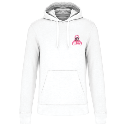 Sweat-shirt écoresponsable à capuche - ROSE