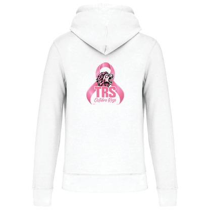 Sweat-shirt écoresponsable à capuche - ROSE