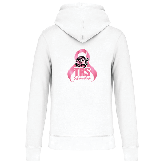 Sweat-shirt écoresponsable à capuche - ROSE